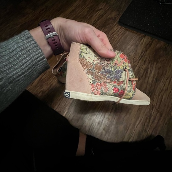 Soludos Floral Derby Garden Party Green Pink - Picture 5 of 5